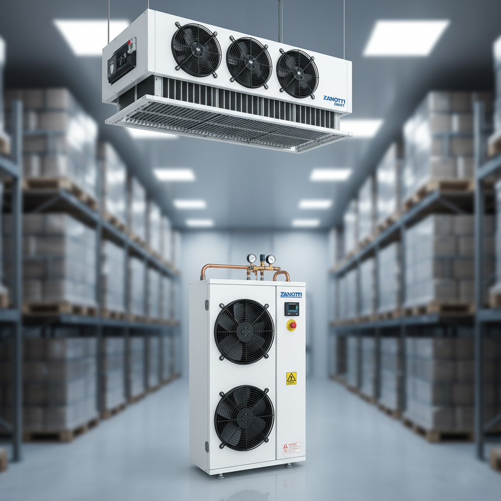 Equipos de refrigeración industrial para cuartos fríos, unidades condensadoras y evaporadores de alta eficiencia energética en Costa Rica.