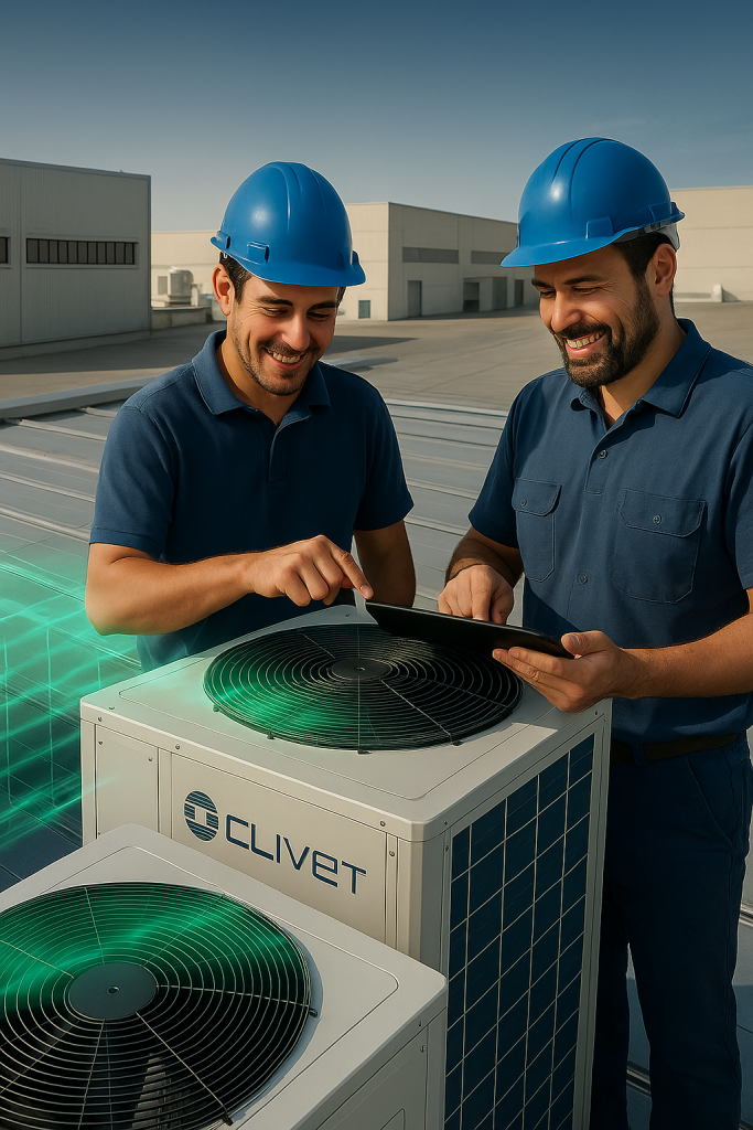 Sistemas de climatización sostenible de soluciones eficientes y ecológicas para calefacción, refrigeración y confort energético.