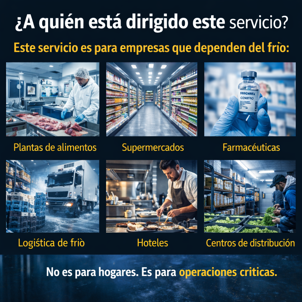 Empresas que dependen de la refrigeración industrial